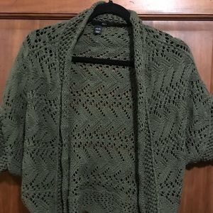 H&M dolman sleeve open knit sweater